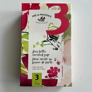 Pre de Provence Shea Butter Enriched Soap - 3 Bars NIB/NWT